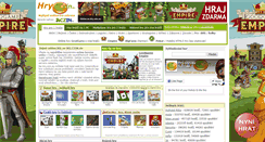 Desktop Screenshot of hry.czin.eu
